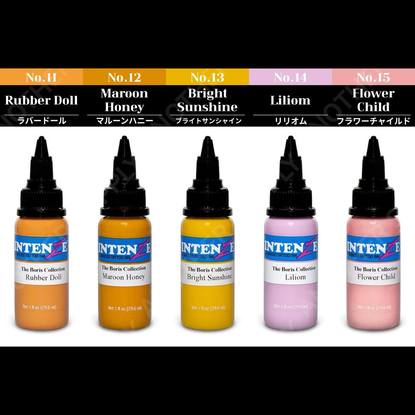 Boris from Hungary Intenze Color Pigment set