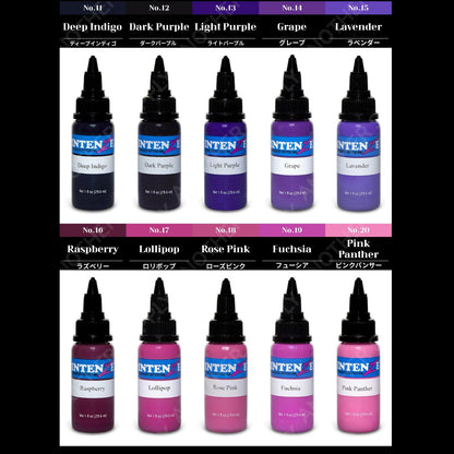INTENZE standard color 1oz #1~84