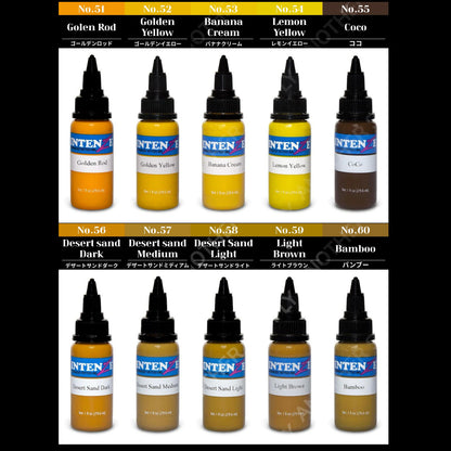INTENZE standard color 1oz #1~84